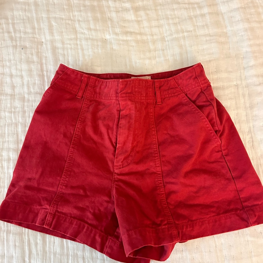 Universal Thread High Waist Red Shorts